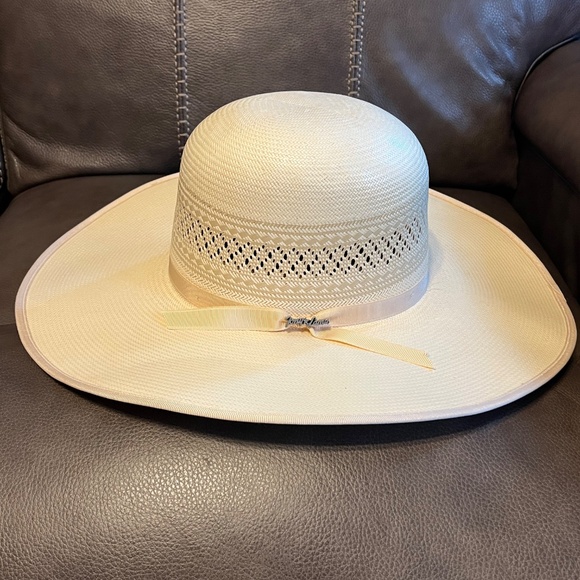 Tony Lama 10X Straw Cowboy Hat Open Crown main image 8